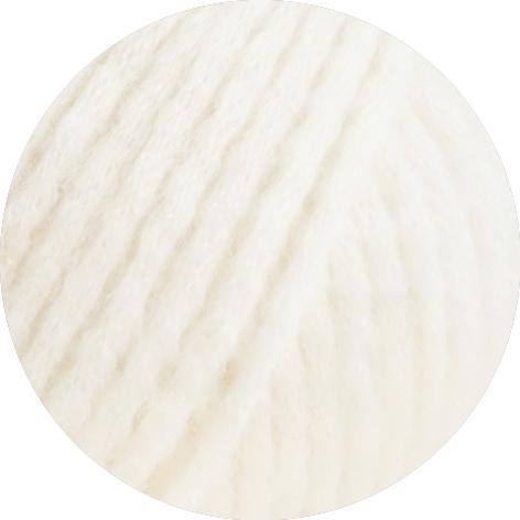 Lana Grossa Spuma 001 Rohweiß 50g