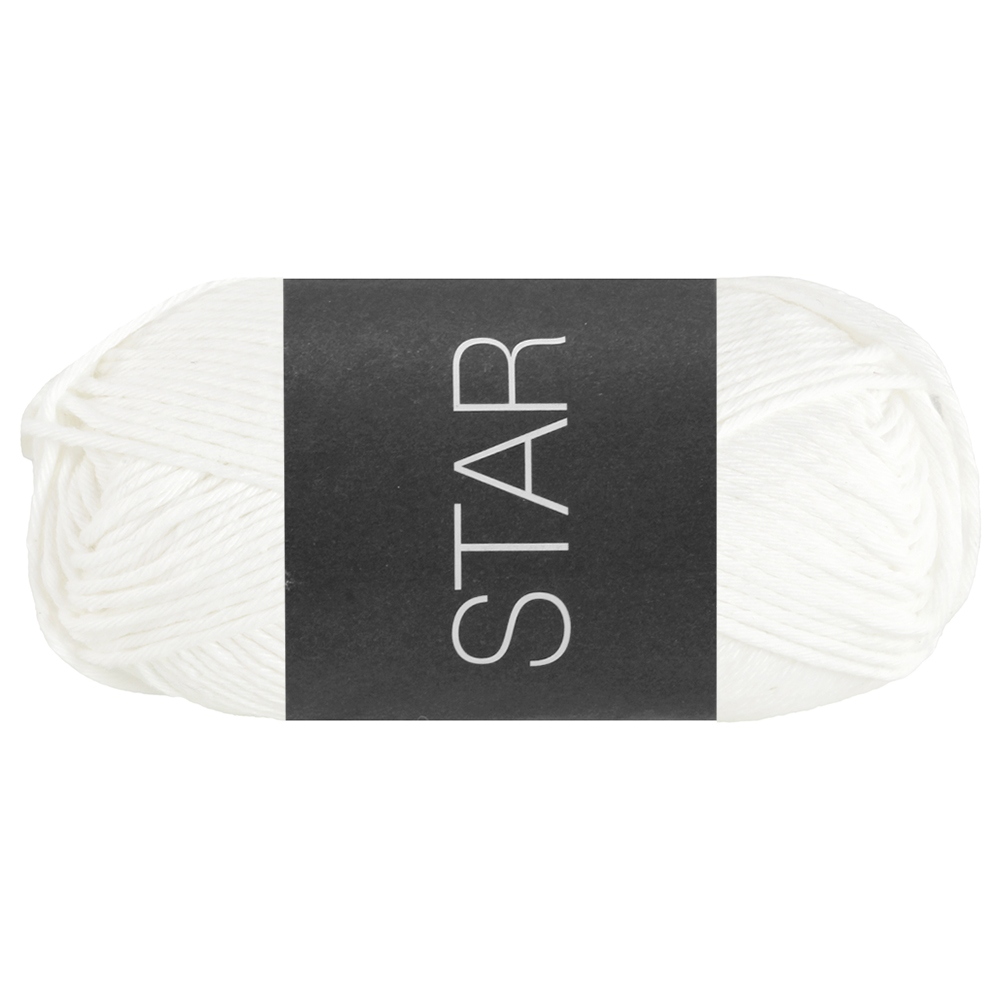 Lana Grossa Star 110 Rohweiß 50g