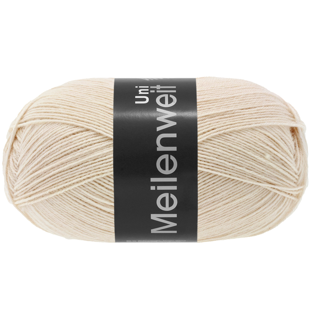 Lana Grossa Meilenweit 100 1391 Eierschale 100g