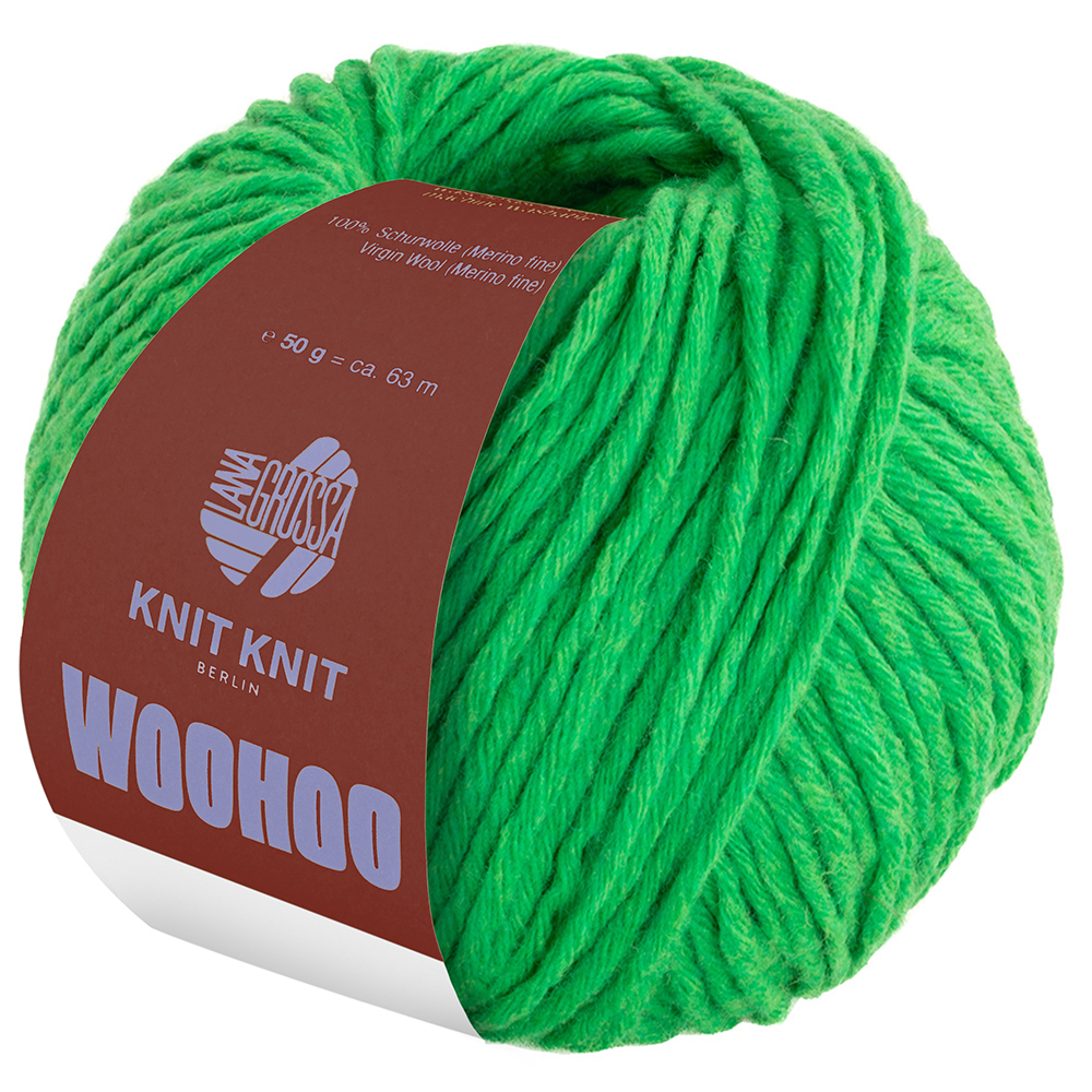 Lana Grossa Woohoo 010 Grün 50g