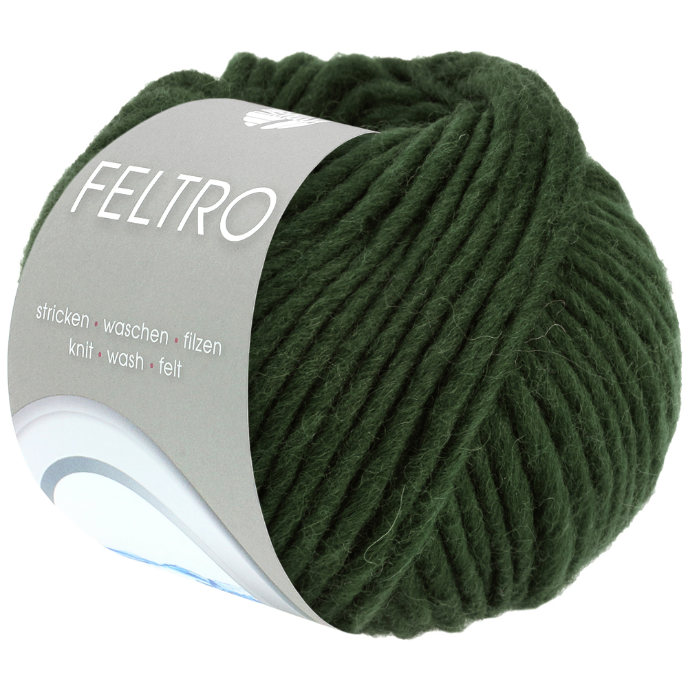 Lana Grossa Feltro 119 Waldgrün 50g
