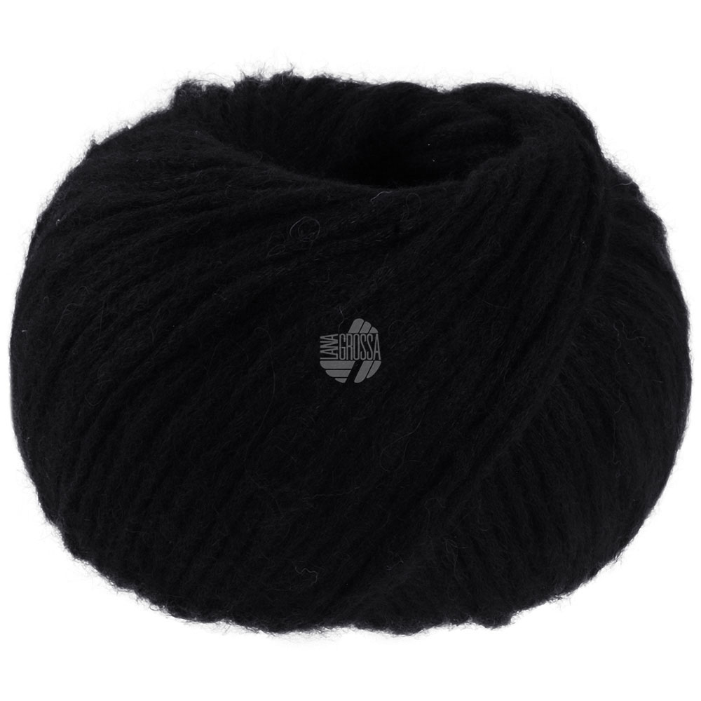 Lana Grossa Caramella 014 Schwarz 50g