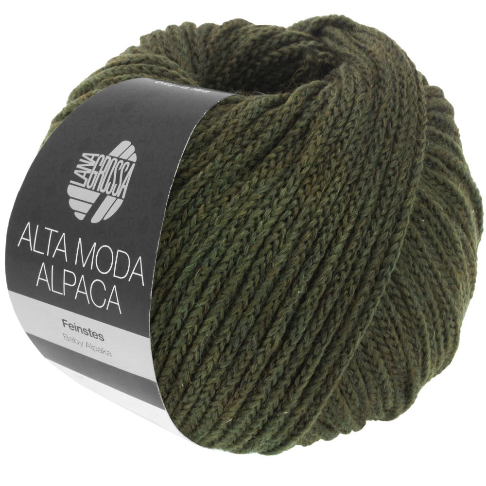 Lana Grossa Alta Moda Alpaca 087 Lodengrün