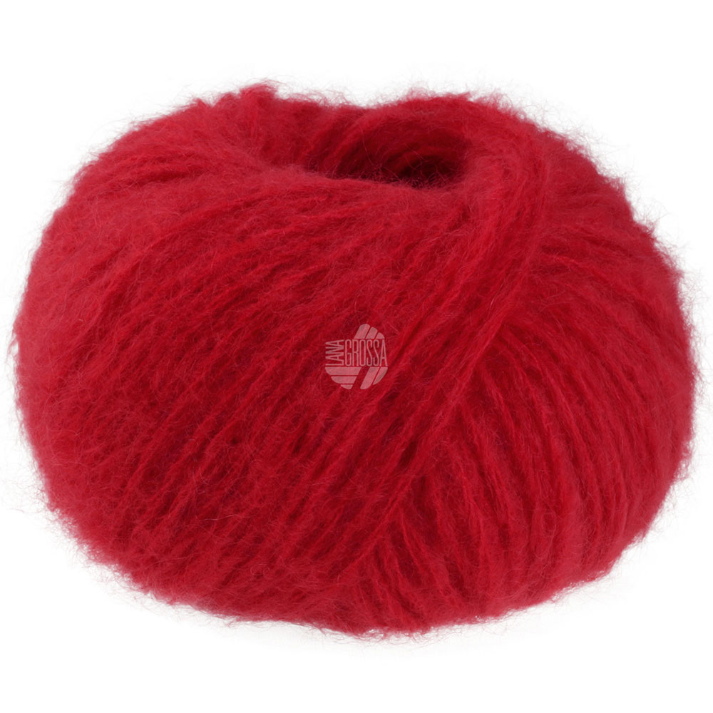 Lana Grossa Mohair Di Gio 005 Weinrot50g