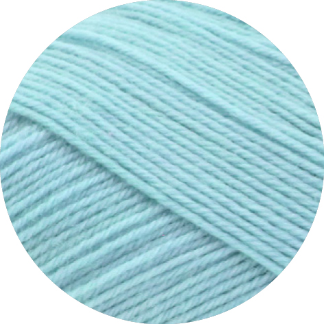 Lana Grossa Meilenweit 100 Merino Extrafein Uni 2441 Türkis 100g