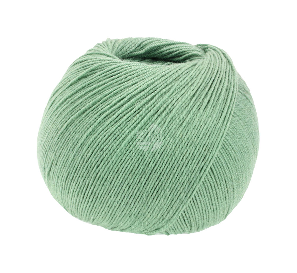 Lana Grossa Meilenweit 100 Seta 029 Resedagrün 100g