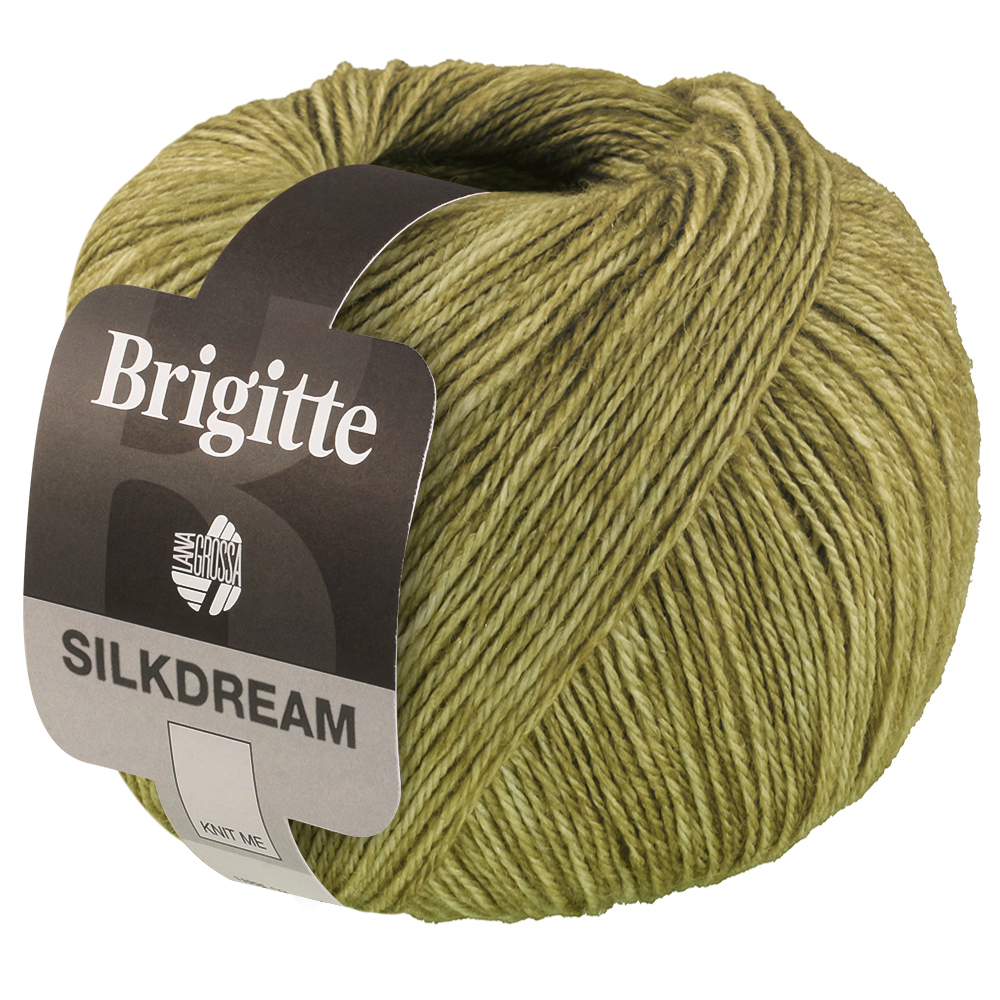 Lana Grossa Brigitte Silkdream 006 Khaki 50g