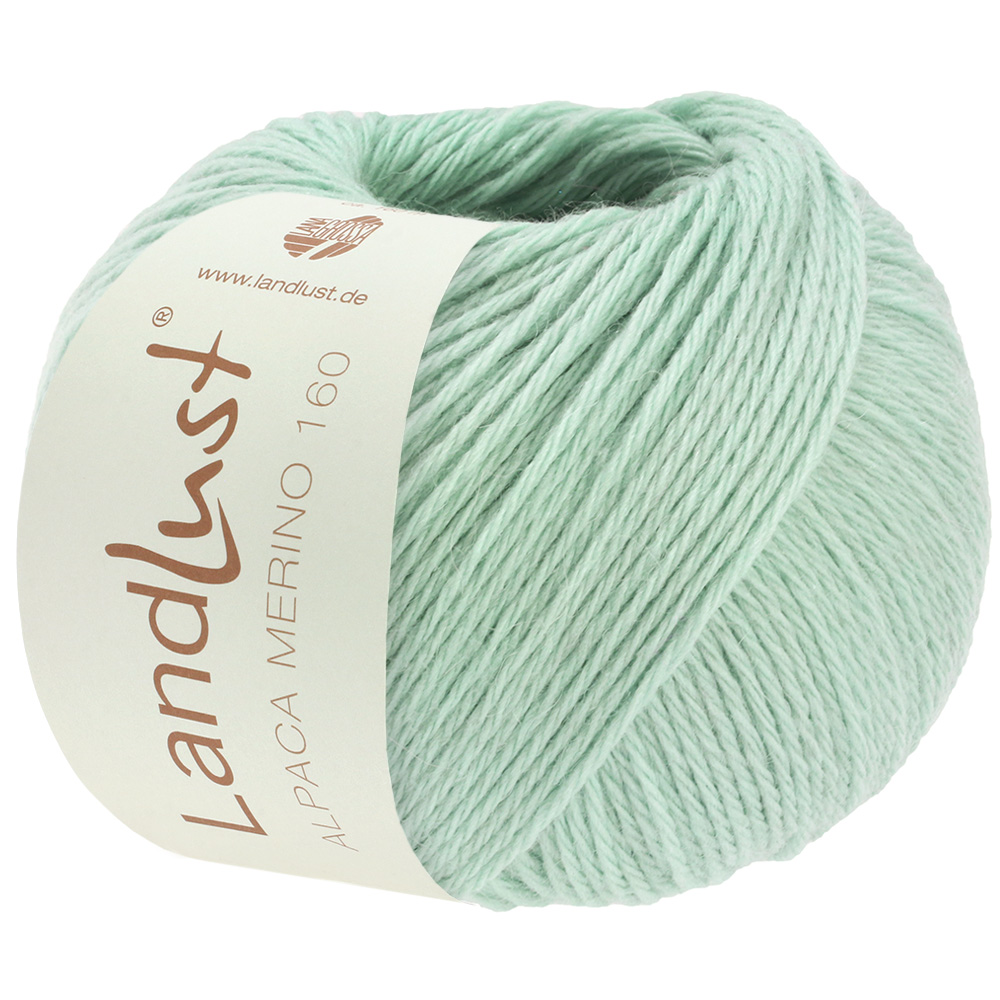 Lana Grossa Landlust Alpaka Merino 160 433 Mint 50g