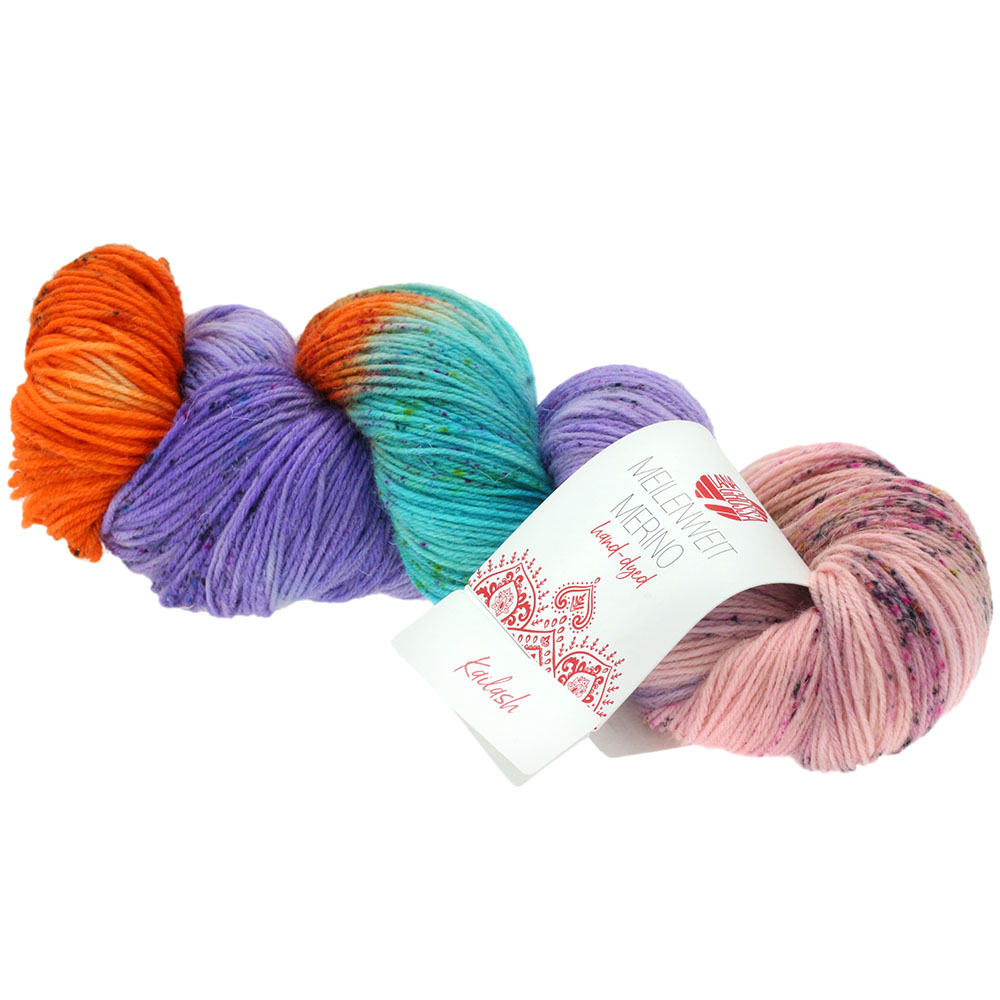 Lana Grossa Meilenweit 100 Merino Hand-Dyed 309 Kailash 100g