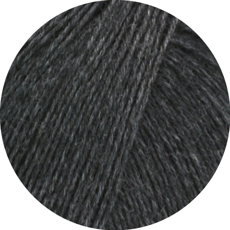 Lana Grossa Meilenweit 100 Alpaka 2015 Anthrazit 100g