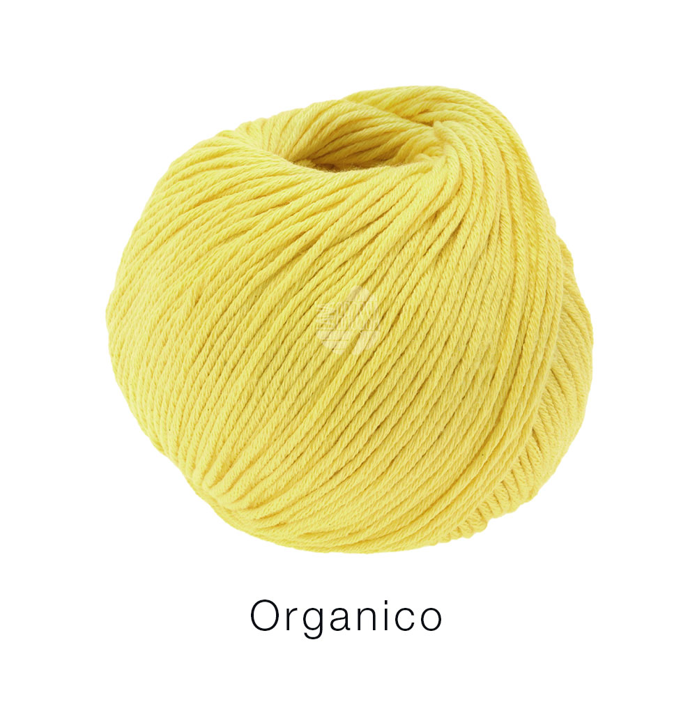 Lana Grossa Organico 134 Gelb 50g