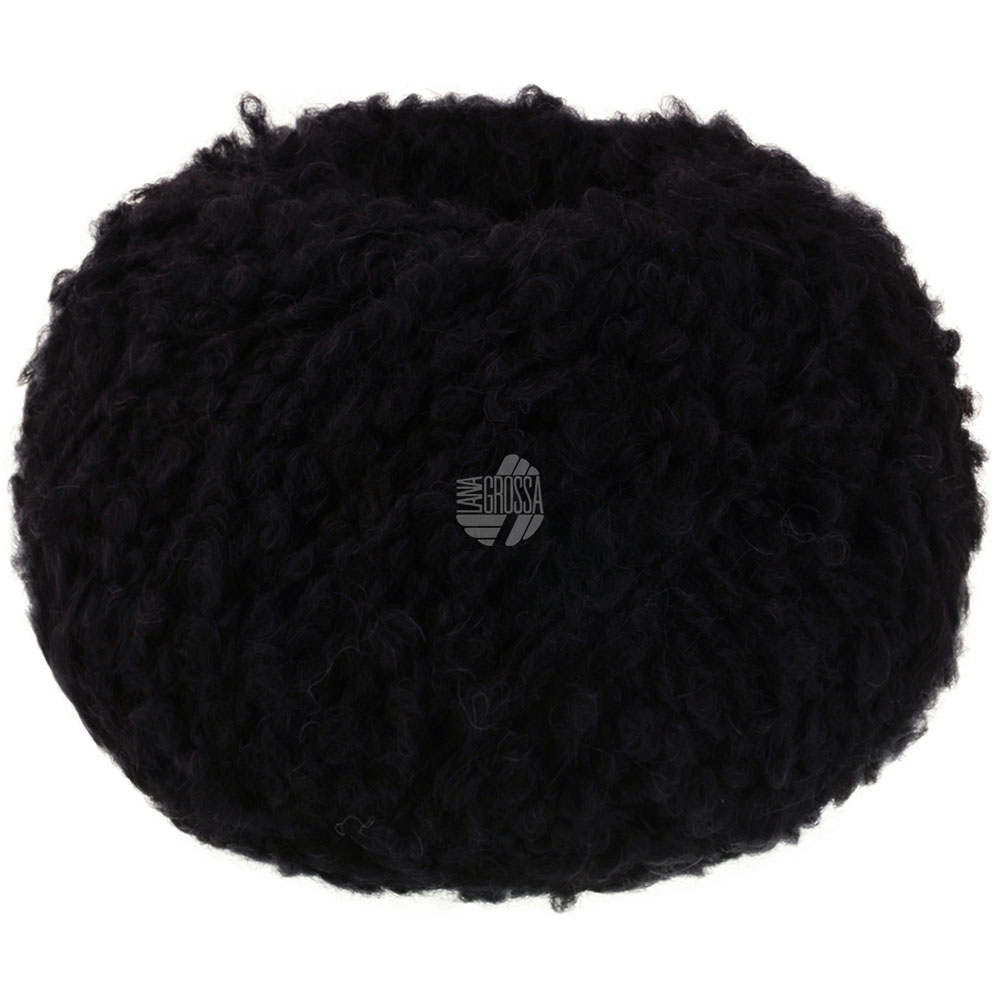 Lana Grossa Orsetto 015 Schwarz 50g