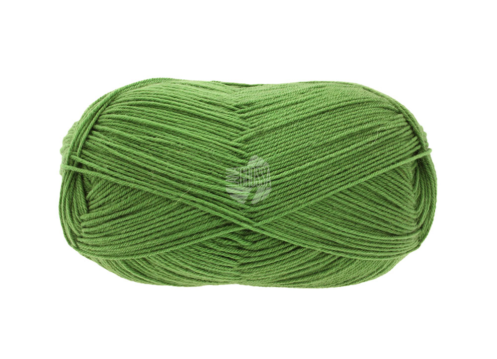 Lana Grossa Meilenweit 100 Merino Extrafein Uni 2417 Grün 100g