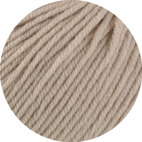 Lana Grossa Merino Soft 002 Graubeige 50g