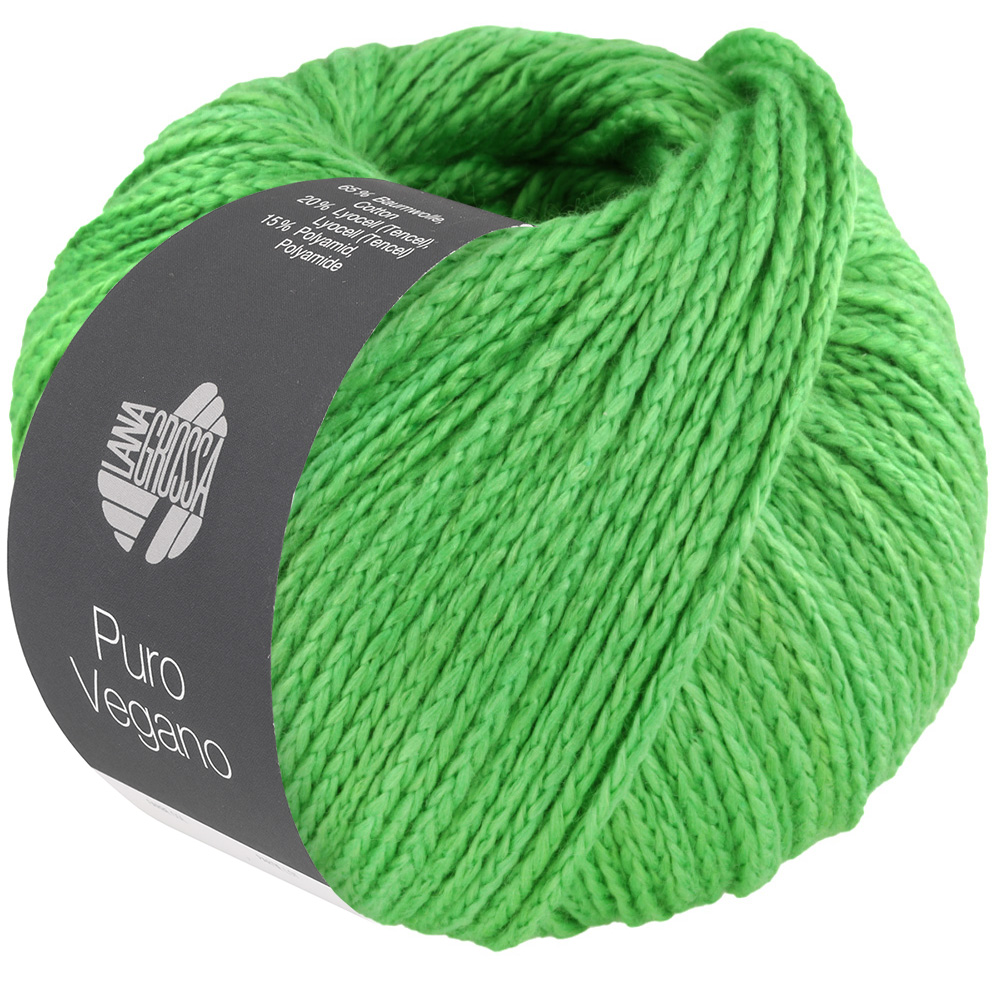 Lana Grossa Puro Vegano 021 Frühlingsgrün 50g