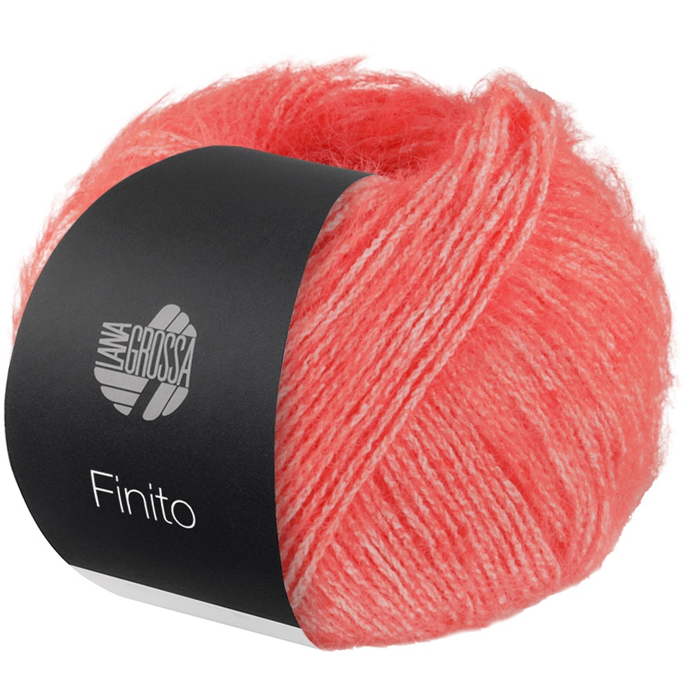 Lana Grossa Finito 010 Lachsrot/Creme 50g