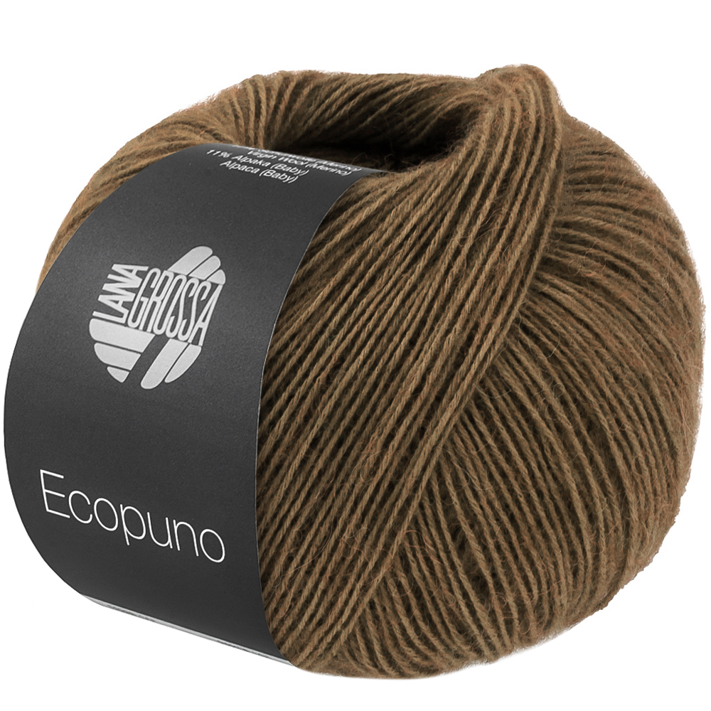 Lana Grossa Ecopuno 227 Lehmbraun 50g