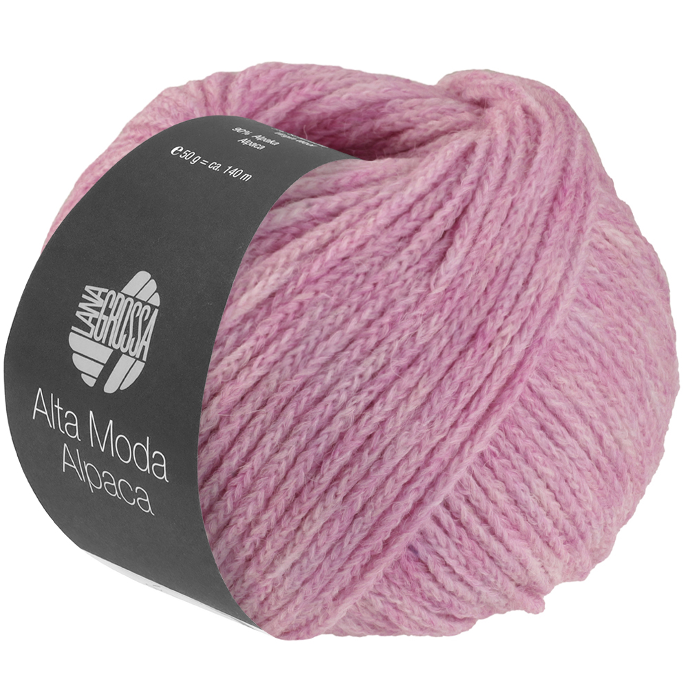Lana Grossa Alta Moda Alpaca 109 Rosa meliert 50g