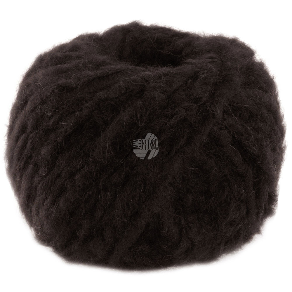 Lana Grossa Royal Alpaca 018 Schwarzbraun 50g
