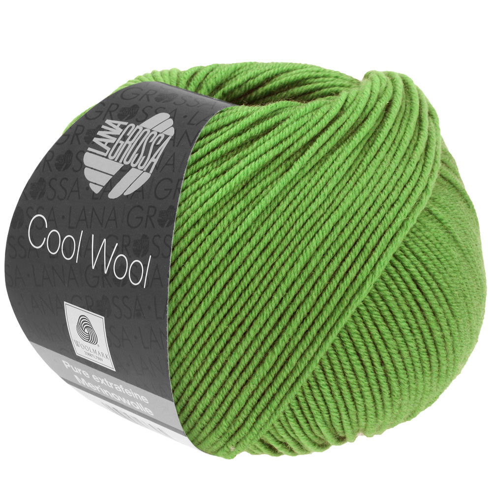 Lana Grossa Cool Wool 2000 2088 Maigrün 50g