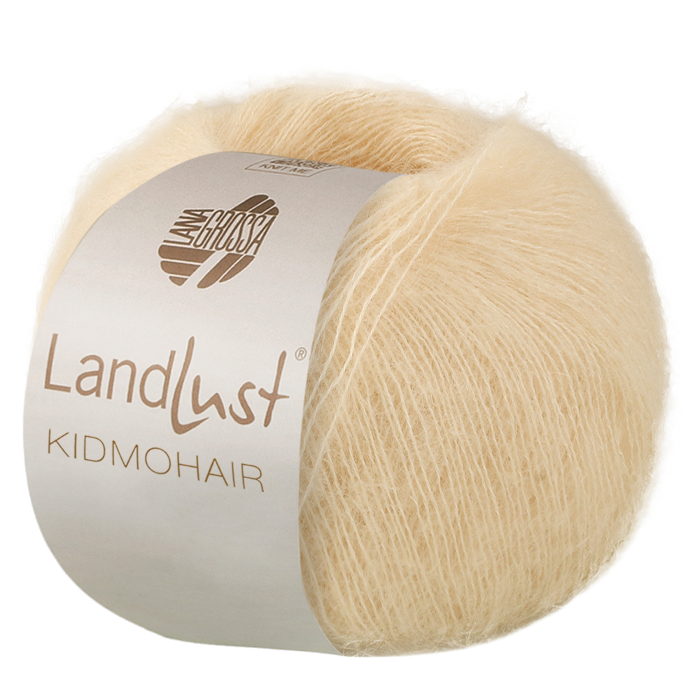 Lana Grossa Landlust Kidmohair 002 Eierschale 25g