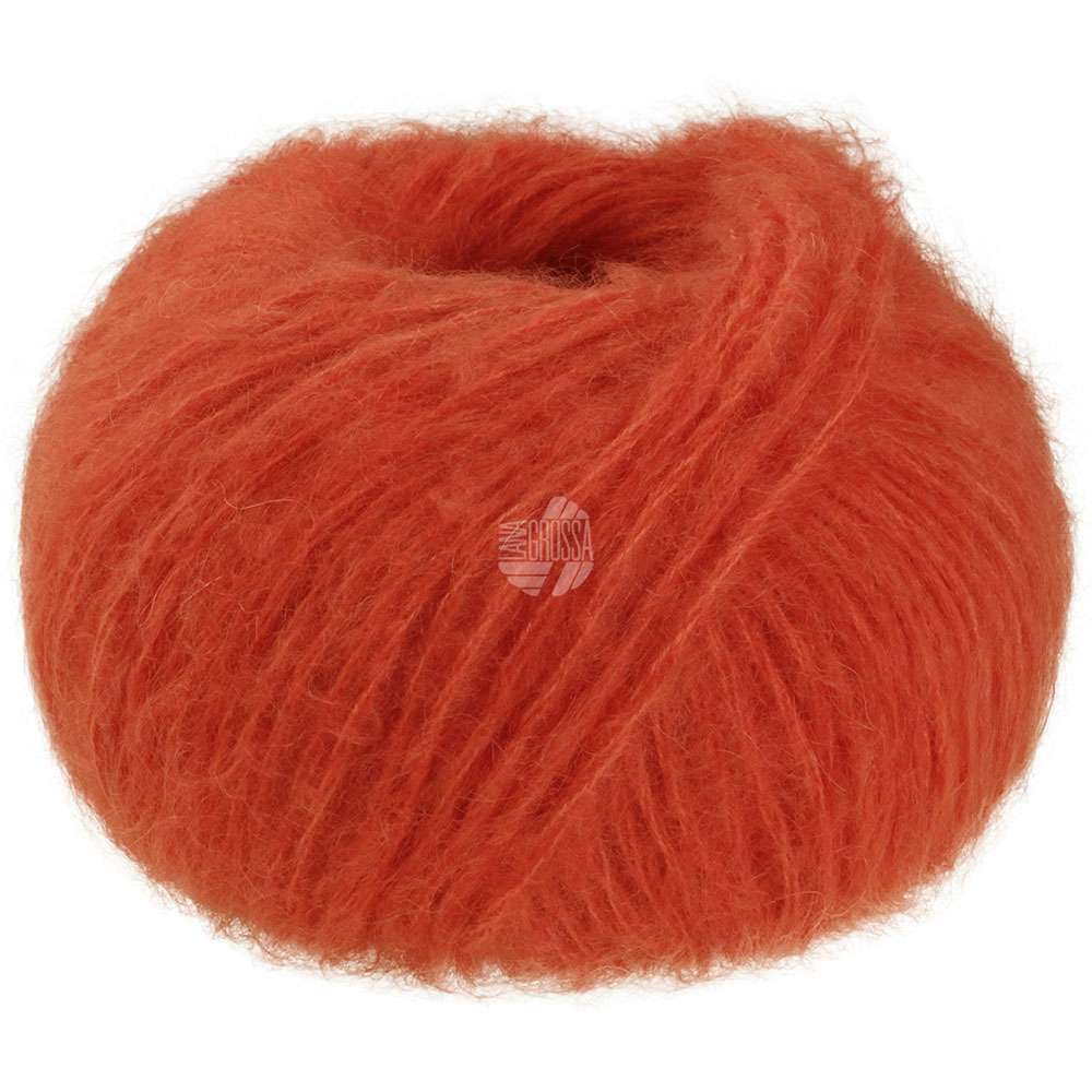 Lana Grossa Mohair Di Gio 006 Orangerot50g