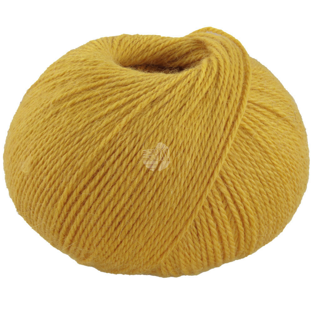 Lana Grossa Natural Lama Fine 118 Goldgelb50g