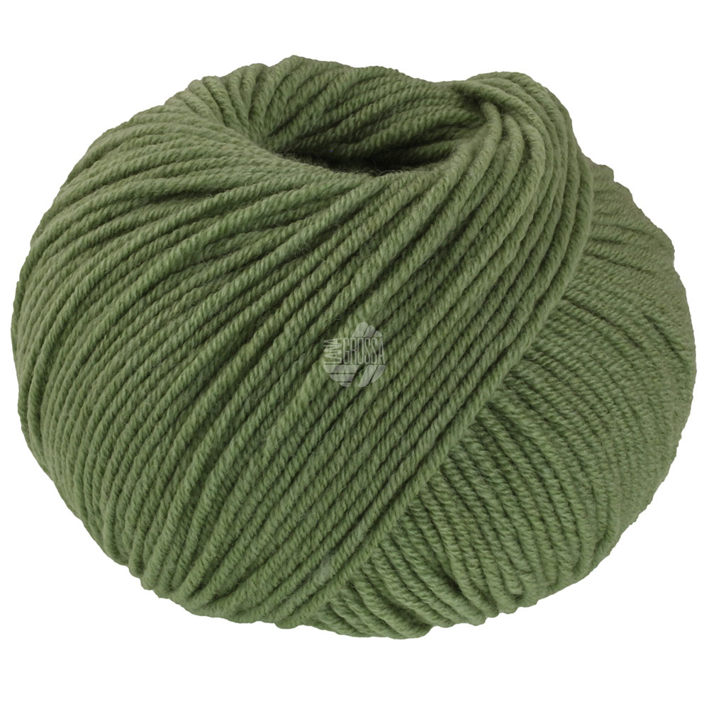 Lana Grossa Merino Soft 017 Grün 50g
