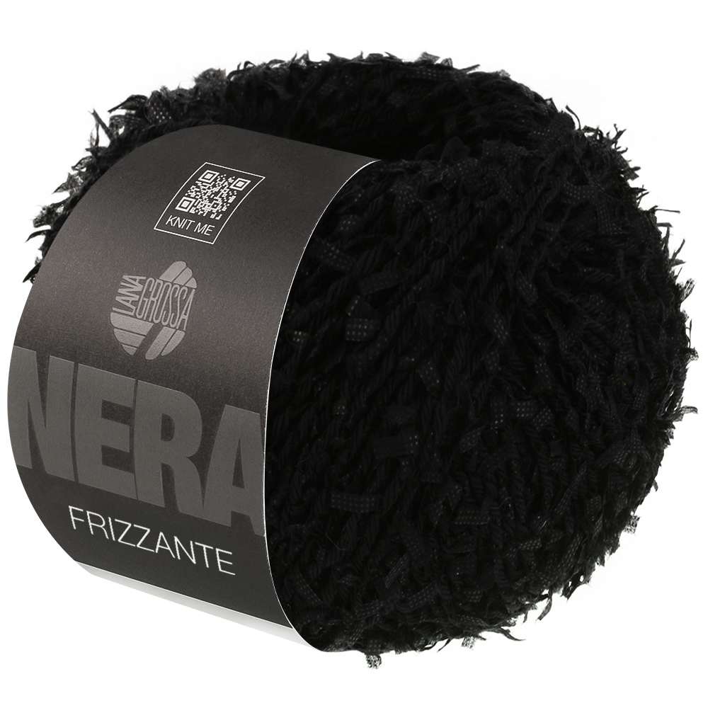 Lana Grossa Frizzante 005 Schwarz 50g