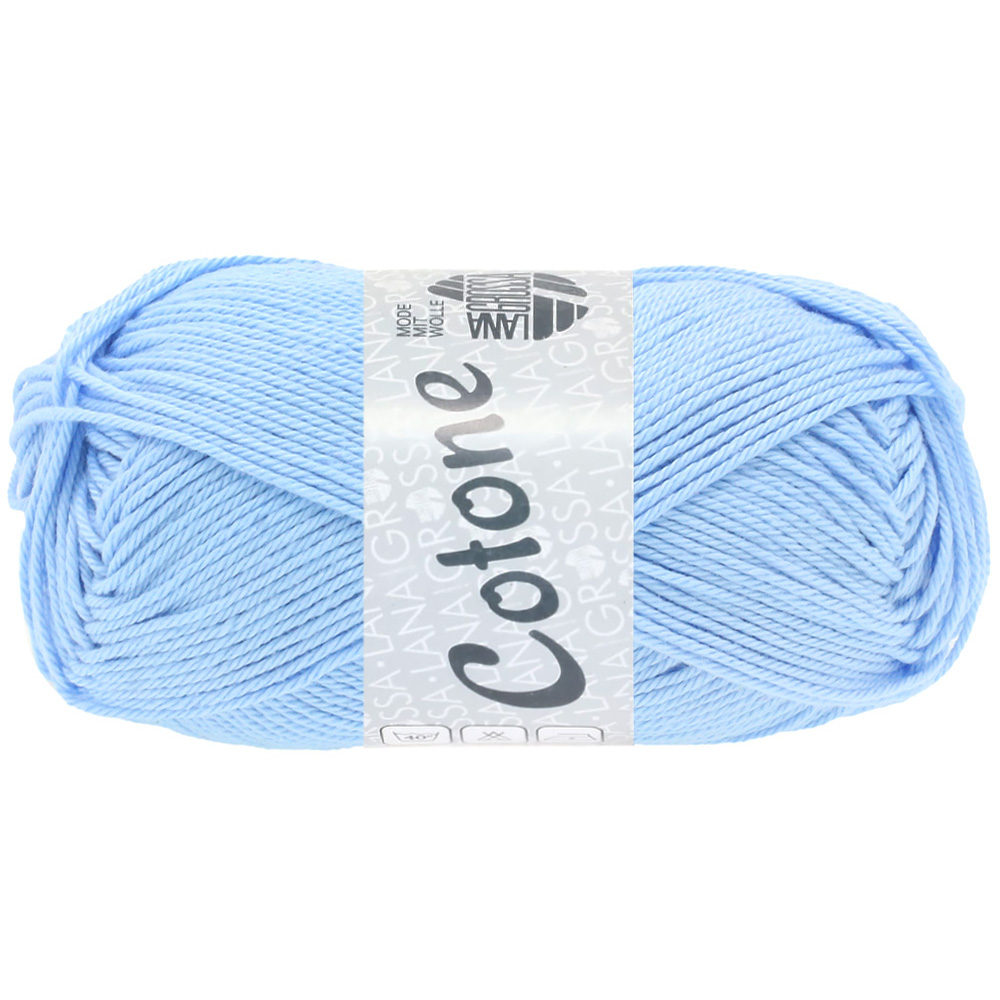 Lana Grossa Cotone 125 Himmelblau 50g