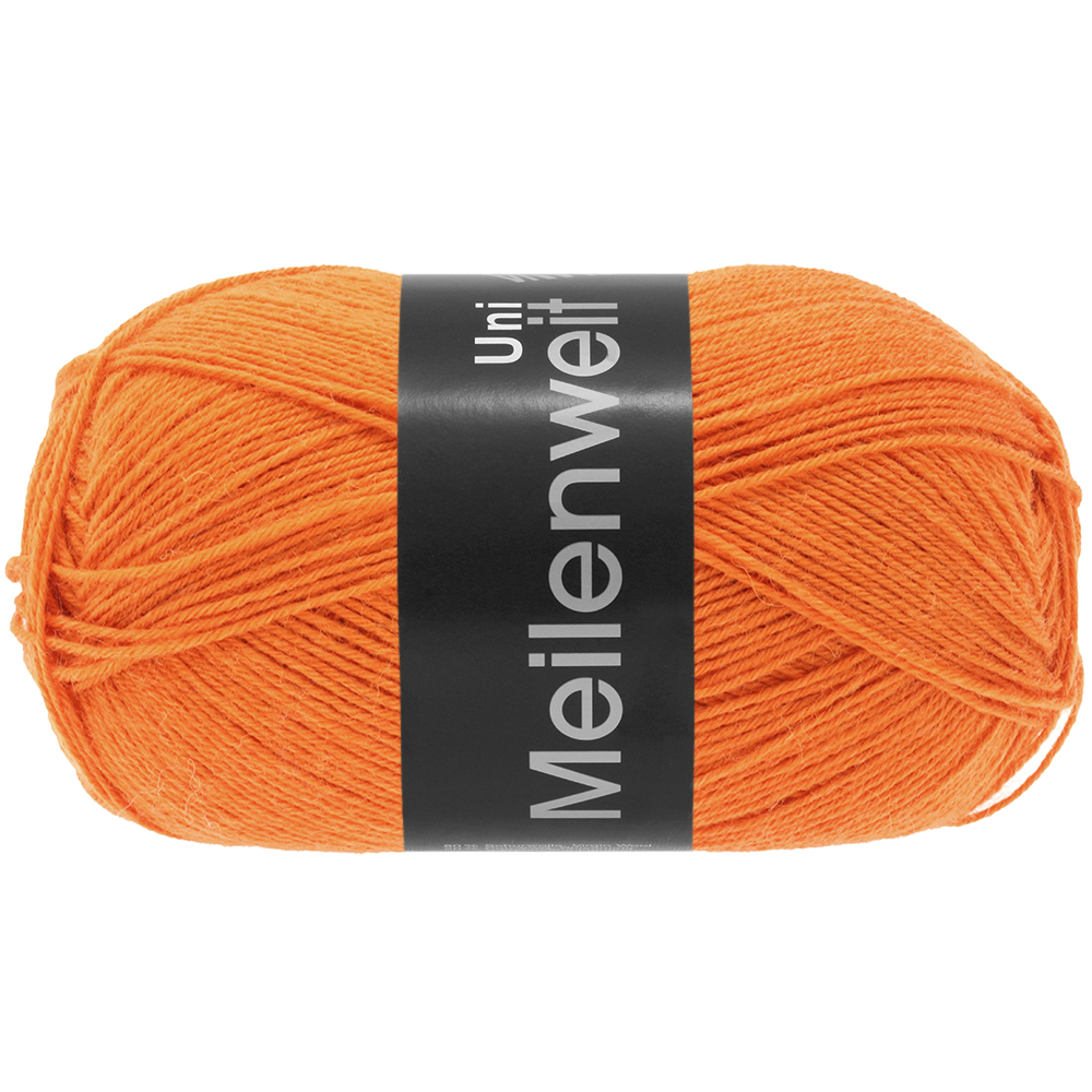 Lana Grossa Meilenweit 100 1384 Orange 100g