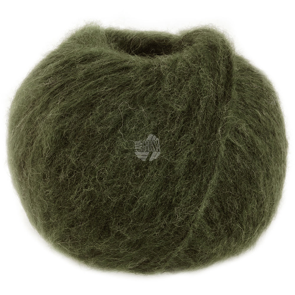 Lana Grossa Alpaca Air II 025 Lodengrün 50g