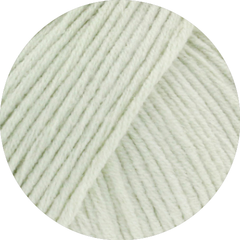 Lana Grossa Cotton Light 006 Pastellgrün 50g