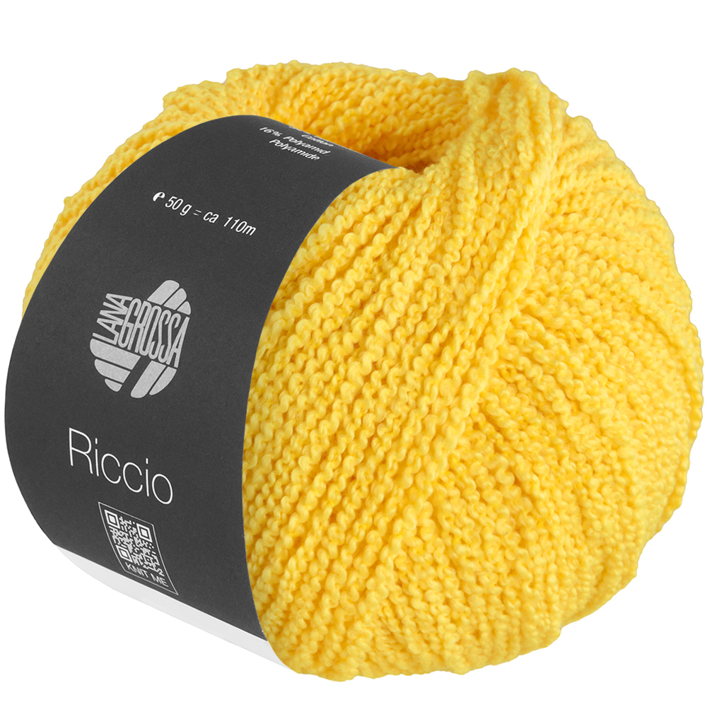 Lana Grossa Riccio 014 Gelb 50g
