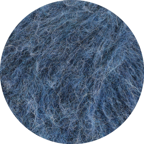 Lana Grossa Natural Alpaca Lungo 007 Blau 50g
