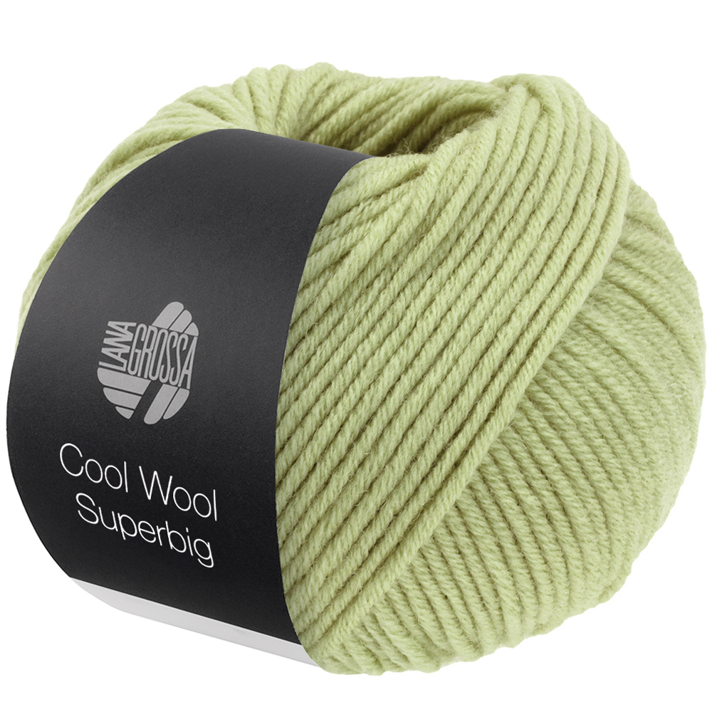 Lana Grossa Cool Wool Superbig 027 Blassgrün 50g