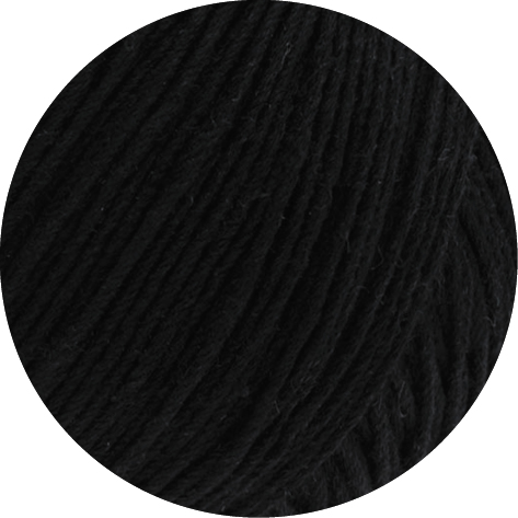 Lana Grossa Solo Lino 014 Schwarz 50g