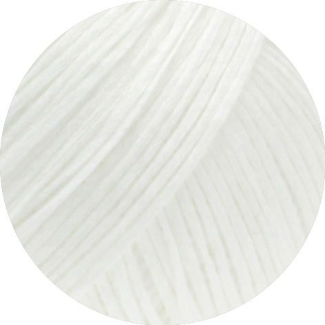 Lana Grossa Nastrino 001 Weiß 50g