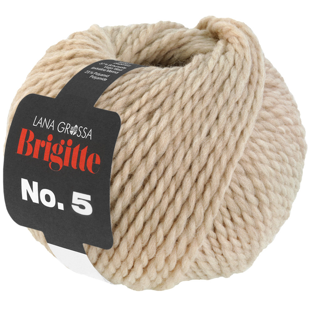 Lana Grossa Brigitte No.5 009 Beige 50g