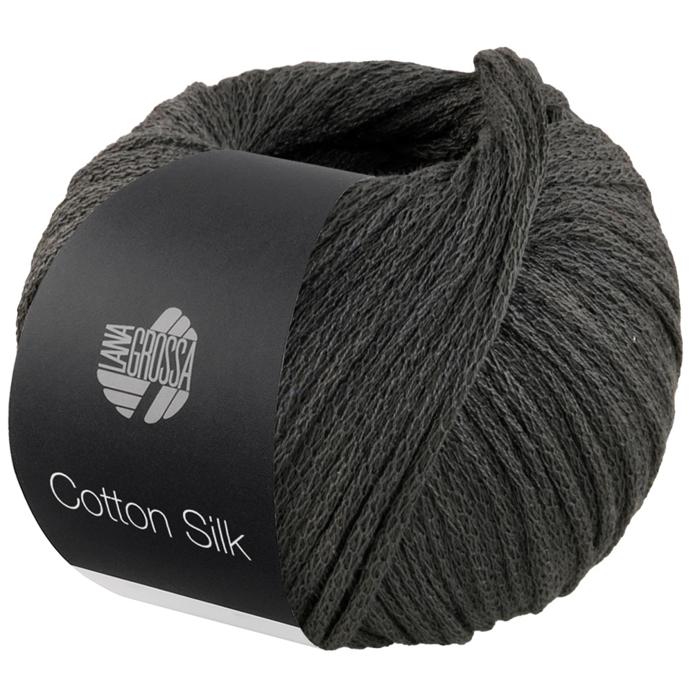 Lana Grossa Cotton Silk 011 Anthrazit