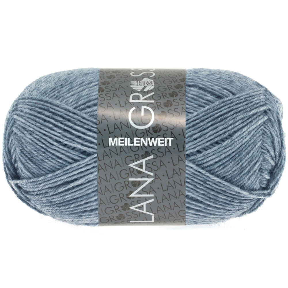 Lana Grossa Meilenweit 50 1302 Helles Jeans 50g