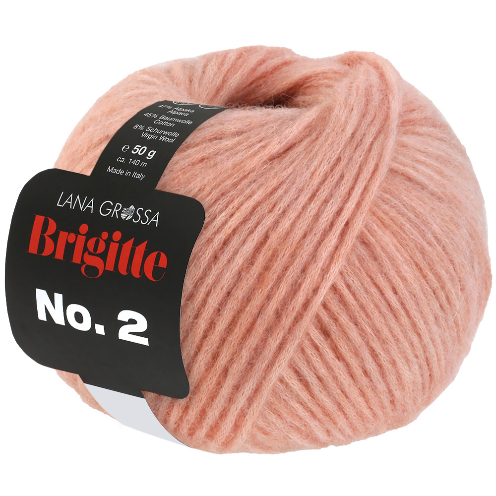 Lana Grossa Brigitte No.2 055 Pfirsich 50g