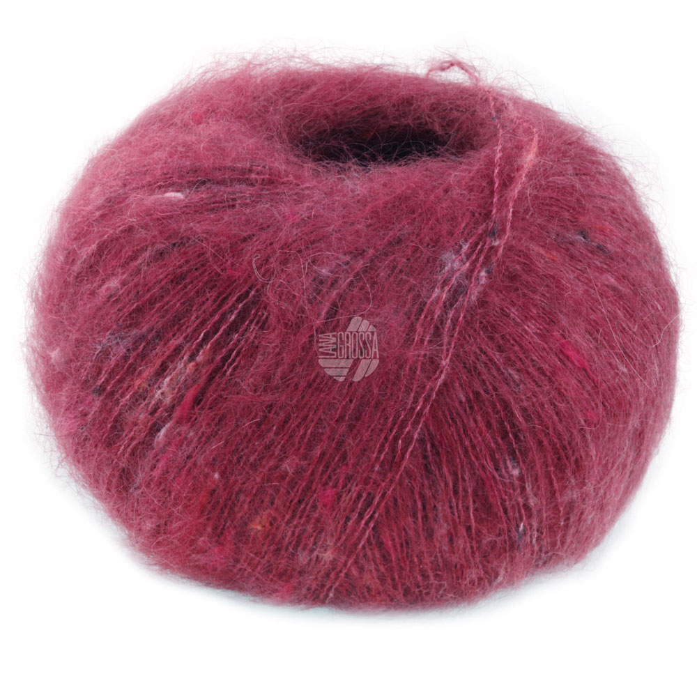 Lana Grossa Natural Superkid Tweed 612 Orientrot 25g