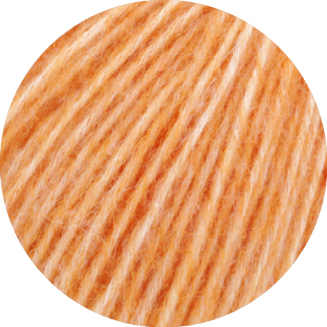 Lana Grossa Natural Alpaca Pelo 019 Apricot merliert 50g