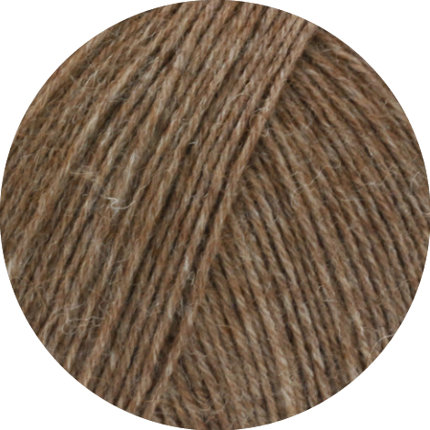 Lana Grossa Meilenweit 100 Alpaka 2005 Graubraun 100g