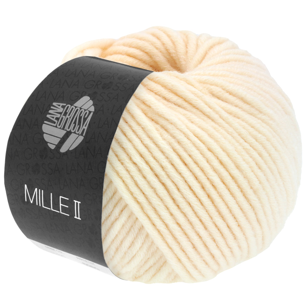 Lana Grossa Mille II 149 Creme 50g