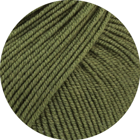 Lana Grossa Cool Wool Seta 006 Moosgrün 50g