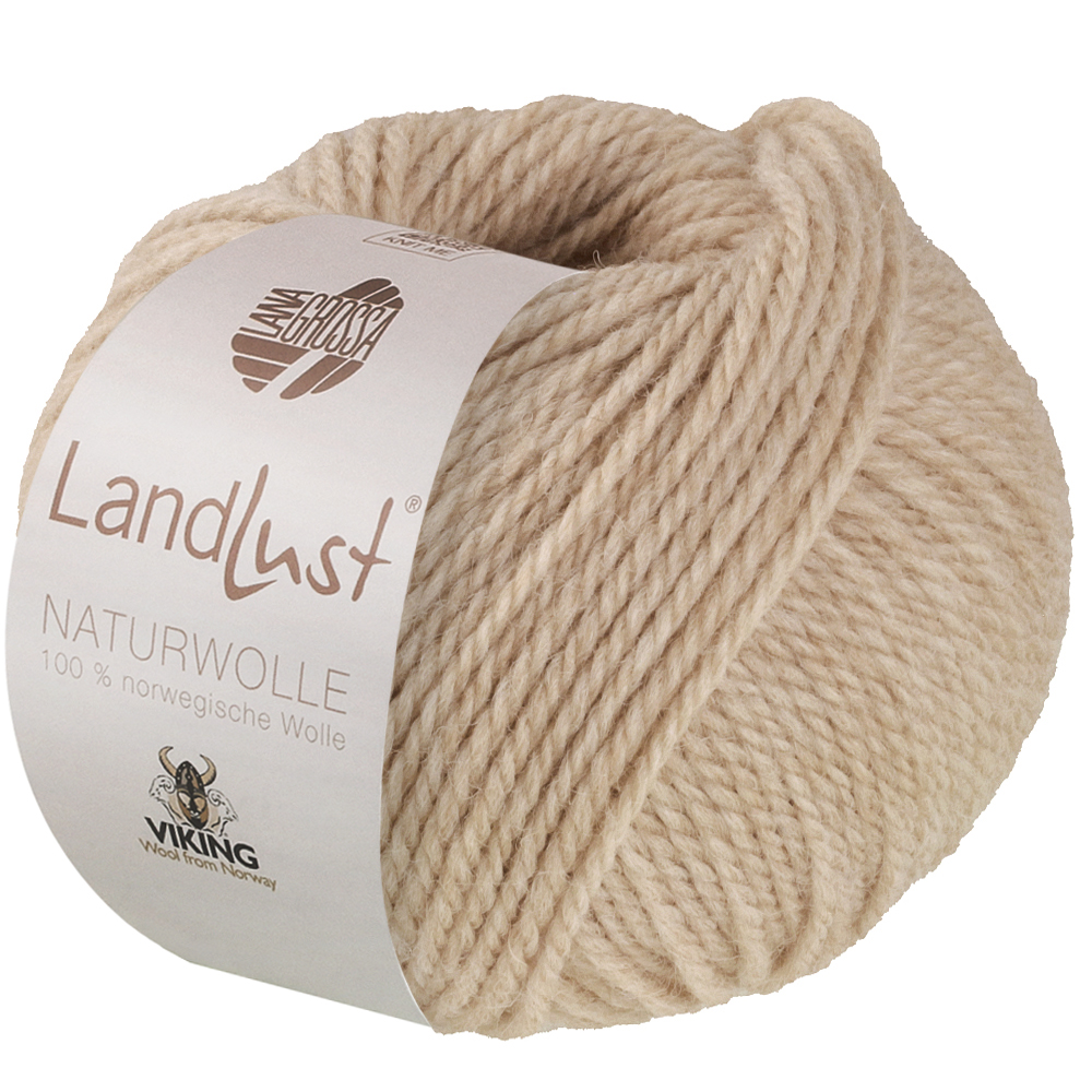 Lana Grossa Landlust Naturwolle 018 Grège