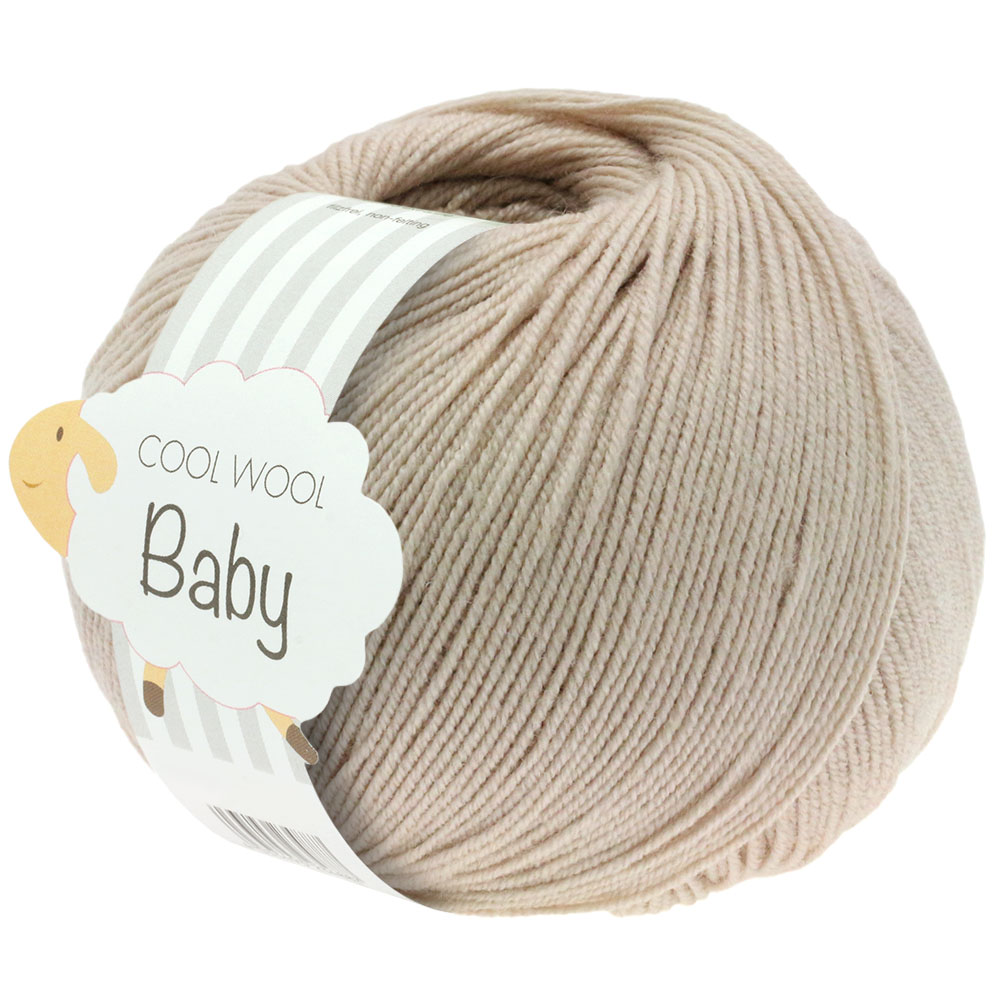 Lana Grossa Cool Wool Baby 212 Grège 50g