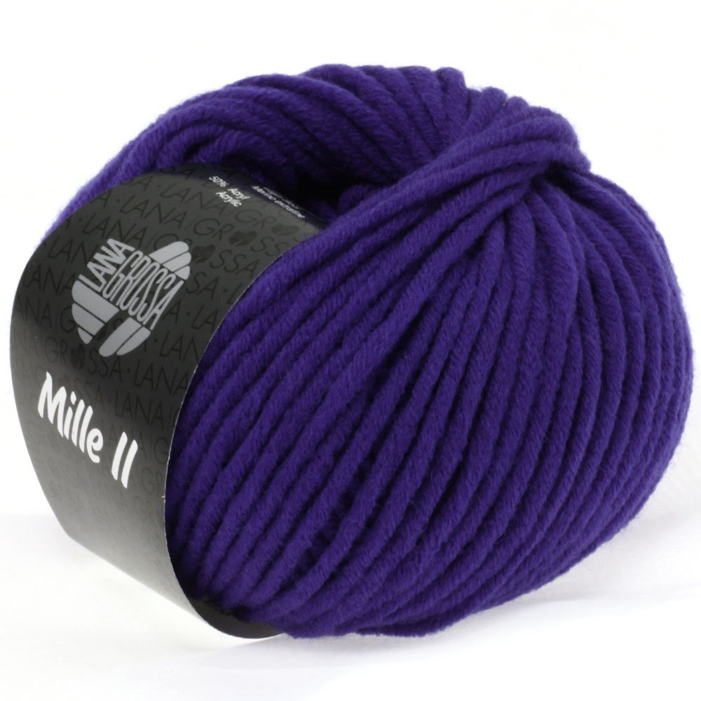 Lana Grossa Mille II 028 Royalblau 50g